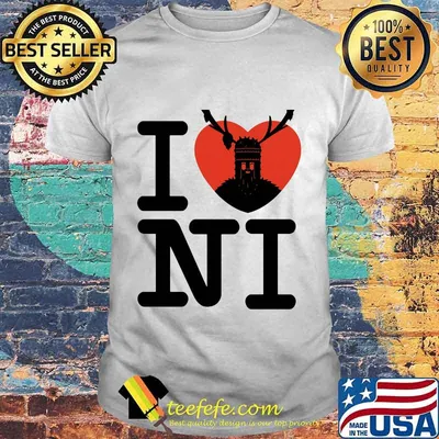 Official I Love Ni Heart Shirt