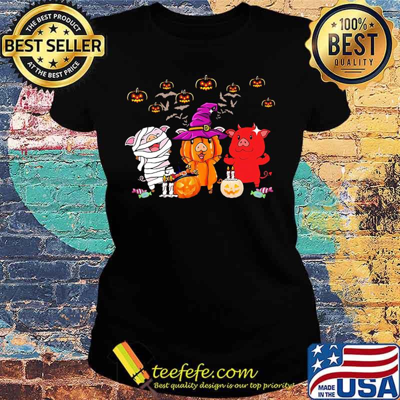Official Pig Halloween s Ladies tee Official Pig Halloween s Ladies tee