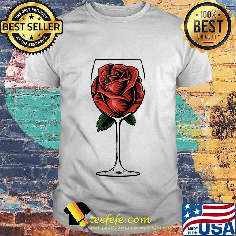 Official Rose Wine Glass Shirt