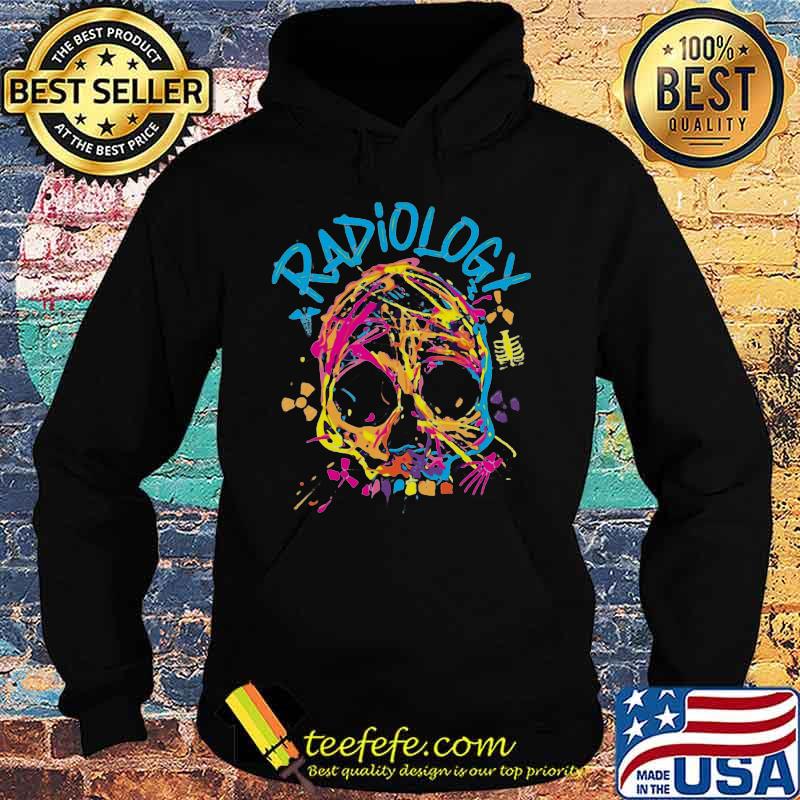 Official skull radiology color s Hoodie Official skull radiology color s Hoodie