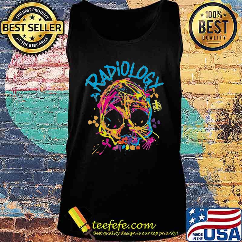 Official skull radiology color s Tank top Official skull radiology color s Tank top