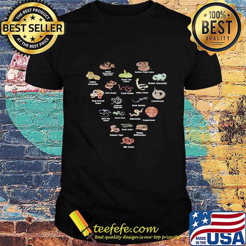 Official snakes heart shirt Official snakes heart shirt