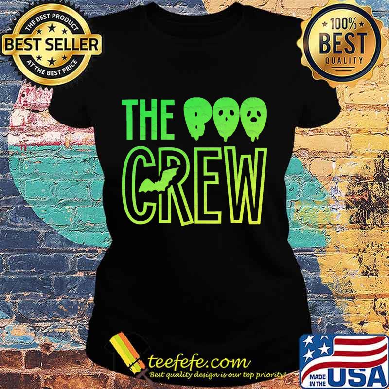 Official The Boo Crew ghost T-Shirt Ladies tee Official The Boo Crew ghost T-Shirt Ladies tee