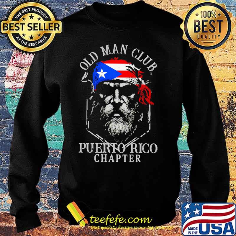 Old man club puerto rico chapter flag s Sweater Old man club puerto rico chapter flag s Sweater