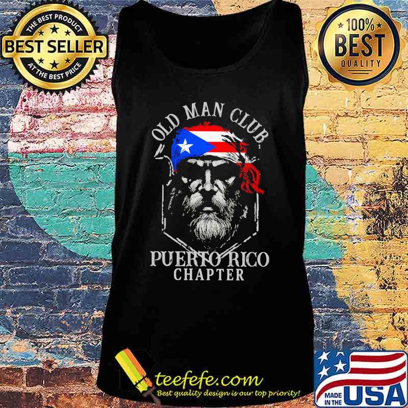 Old man club puerto rico chapter flag s Tank top Old man club puerto rico chapter flag s Tank top