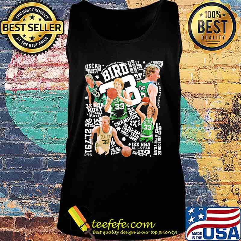 Oscar robertson trophy larry bird 33 boston celtics s Tank top Oscar robertson trophy larry bird 33 boston celtics s Tank top