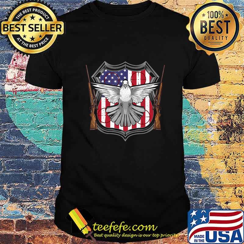 Patriotic Hunting Shirt - Gifts for Dove Hunters - Dove Hunt T-Shirt Patriotic Hunting Shirt - Gifts for Dove Hunters - Dove Hunt T-Shirt