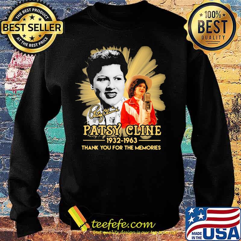 Patsy cline 1932 1963 thank for the memories signature s Sweater Patsy cline 1932 1963 thank for the memories signature s Sweater