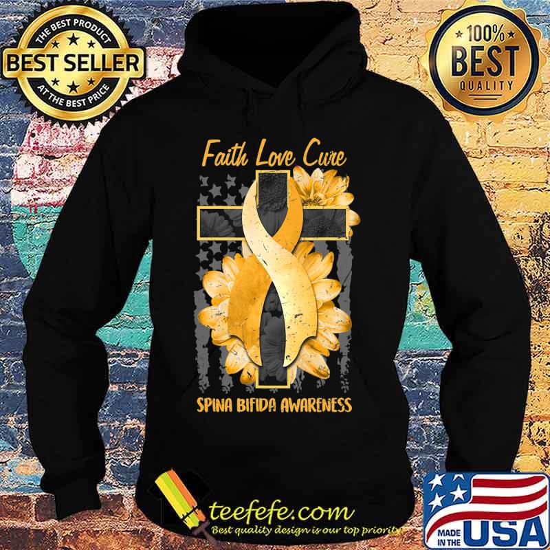 Ph America Flag Christian Cross Ribbon Spina Bifida Gift T-Shirt Hoodie Ph America Flag Christian Cross Ribbon Spina Bifida Gift T-Shirt Hoodie