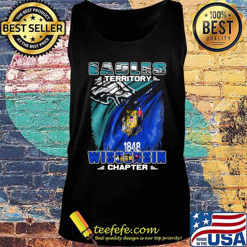 Philadelphia eagles territory wisconsin chapter flag s Tank top Philadelphia eagles territory wisconsin chapter flag s Tank top