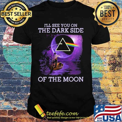 Pink floyd band i'll see you on the dark side of the moon night shirt