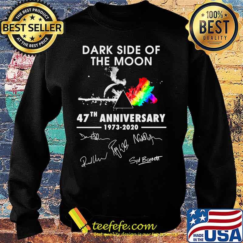 Pink floyd dark side of the moon 47th anniversary 1973 2020 signatures s Sweater Pink floyd dark side of the moon 47th anniversary 1973 2020 signatures s Sweater