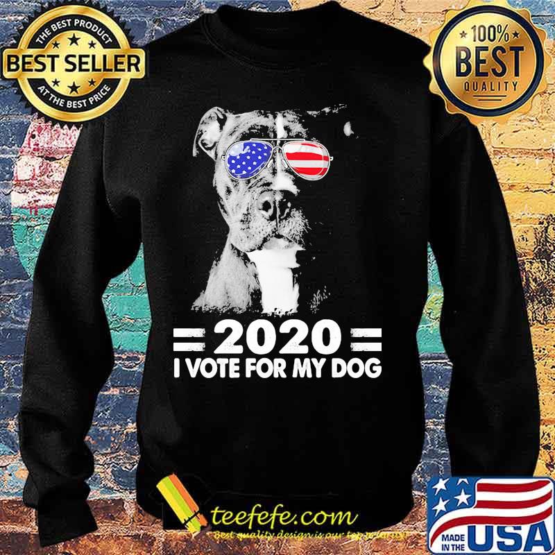 Pitbull 2020 i vote for my dog american flag s Sweater Pitbull 2020 i vote for my dog american flag s Sweater