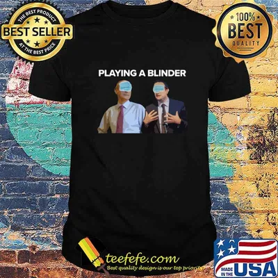 Playing a blinder joe biden mask shirt