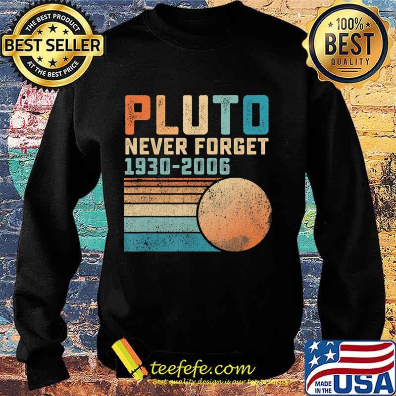 Pluto Never Forget 1930-2006 vintage Shirt Sweater Pluto Never Forget 1930-2006 vintage Shirt Sweater