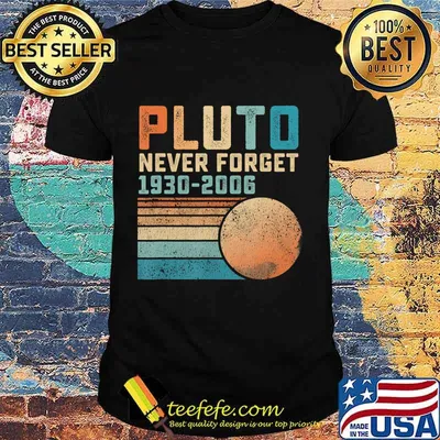 Pluto Never Forget 1930-2006 vintage Shirt