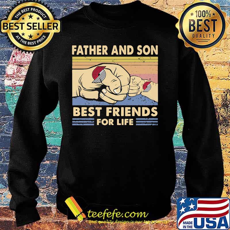 Portland trail blazers father and son best friends for life vintage retro s Sweater Portland trail blazers father and son best friends for life vintage retro s Sweater