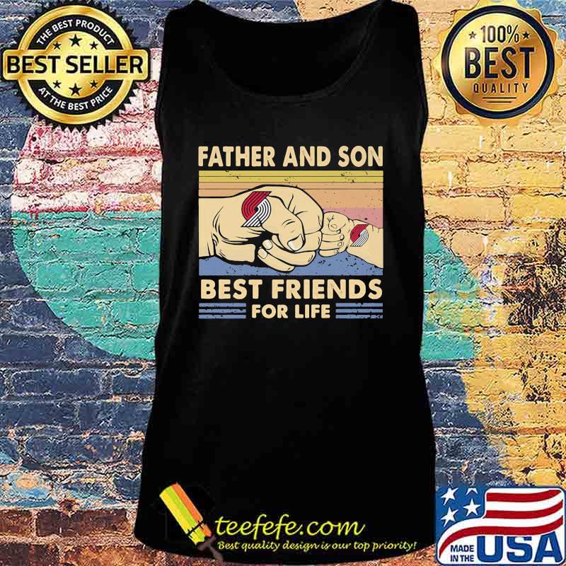 Portland trail blazers father and son best friends for life vintage retro s Tank top Portland trail blazers father and son best friends for life vintage retro s Tank top