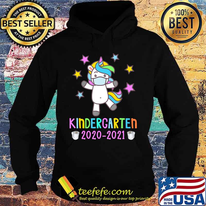 Quarantine Unicorn Hello Kindergarten 2020 Back To School T-Shirt Hoodie Quarantine Unicorn Hello Kindergarten 2020 Back To School T-Shirt Hoodie