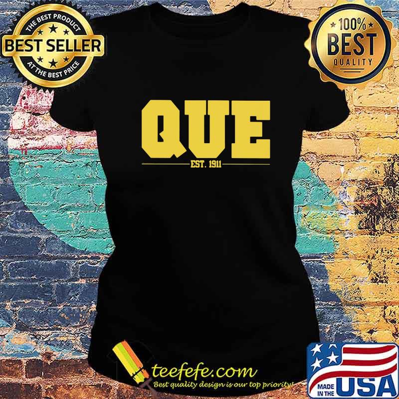 Que est 1911 omega psi phi s Ladies tee Que est 1911 omega psi phi s Ladies tee
