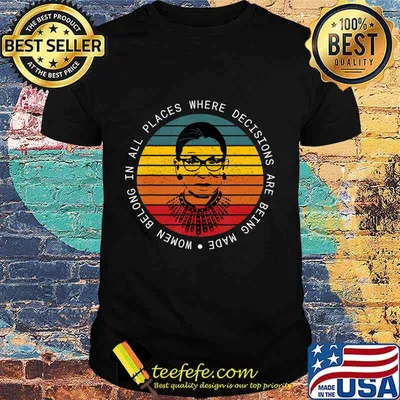RBG Ruth Bader Ginsberg Fight For The Things You Care About T-Shirt