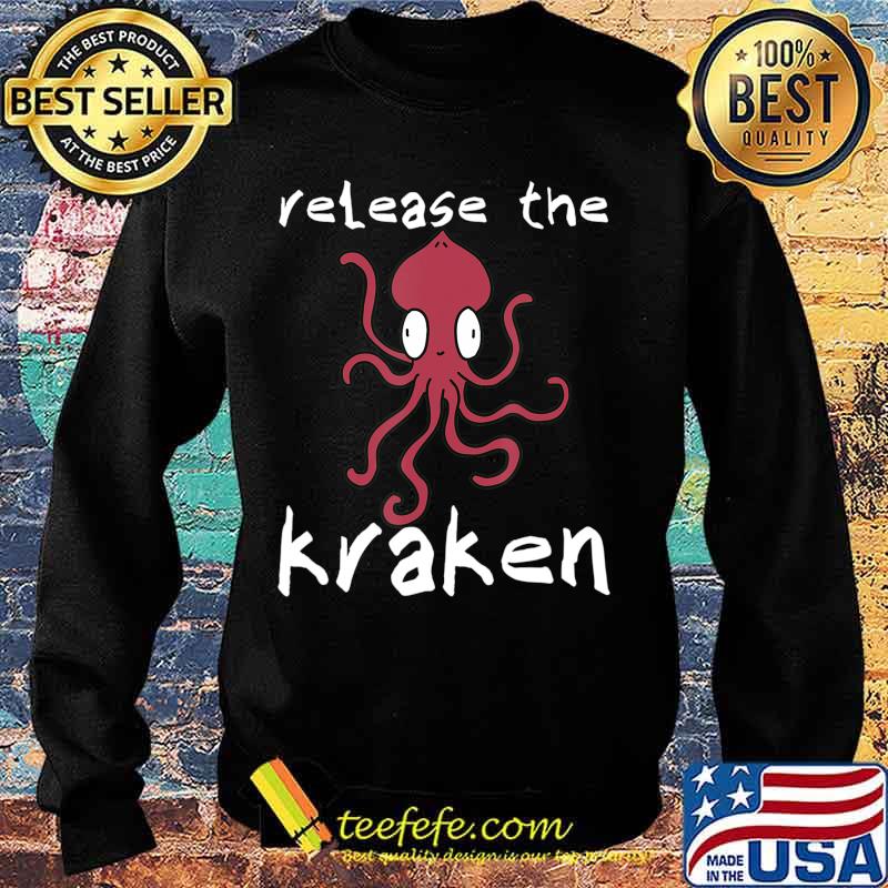 Release the Kraken Derpy Giant Octopus Squid Monster Costume T-Shirt Sweater Release the Kraken Derpy Giant Octopus Squid Monster Costume T-Shirt Sweater