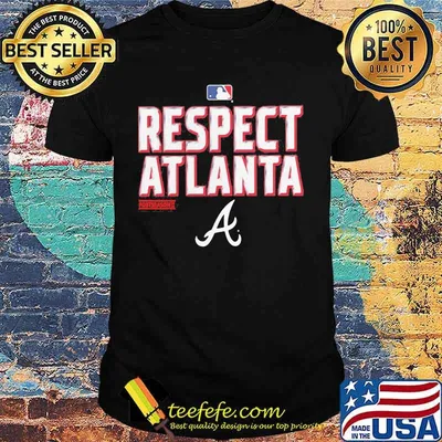 Respect atlanta alabama crimson tide baseball shirt