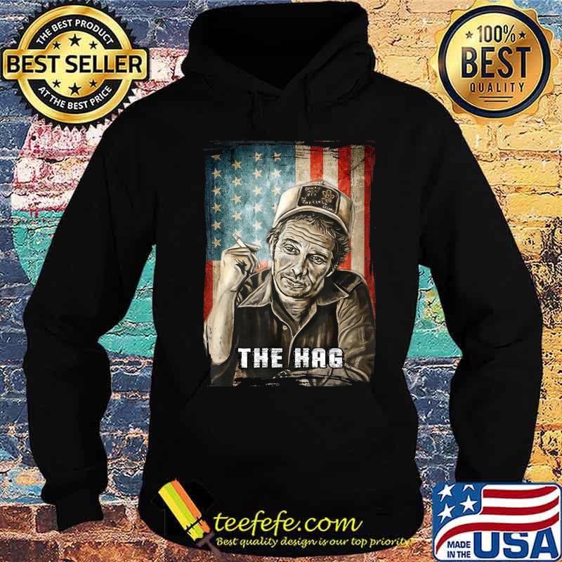 Retro Merle Tees Haggard Country Music The Hag Flag American T-Shirt Hoodie Retro Merle Tees Haggard Country Music The Hag Flag American T-Shirt Hoodie