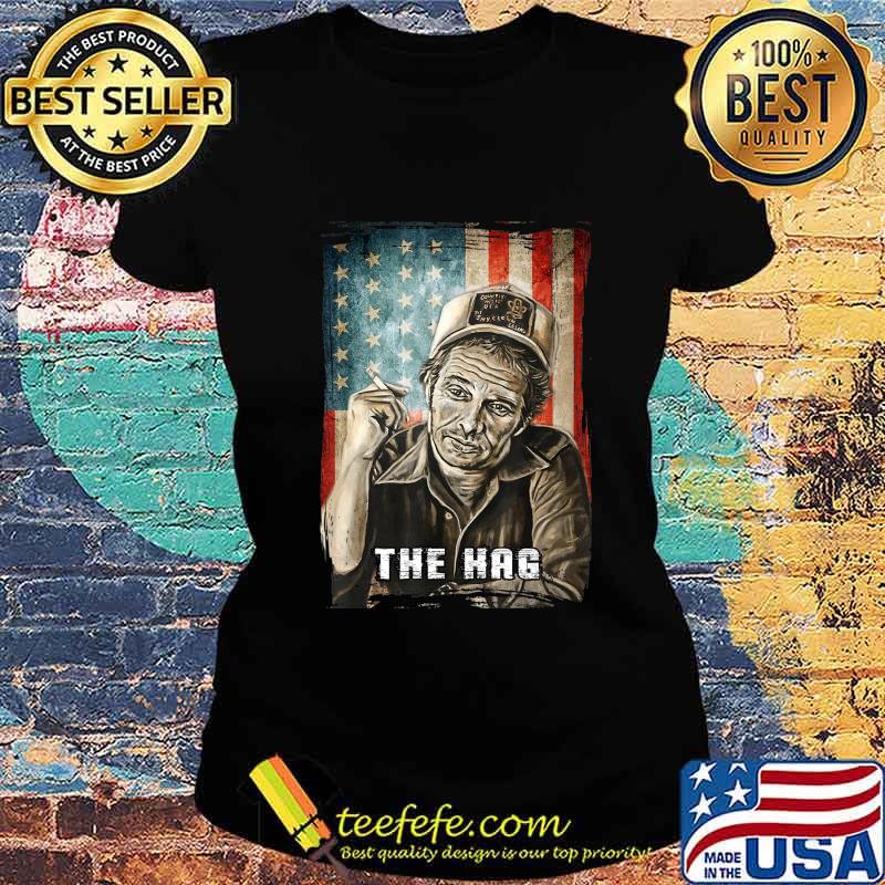Retro Merle Tees Haggard Country Music The Hag Flag American T-Shirt Ladies tee Retro Merle Tees Haggard Country Music The Hag Flag American T-Shirt Ladies tee