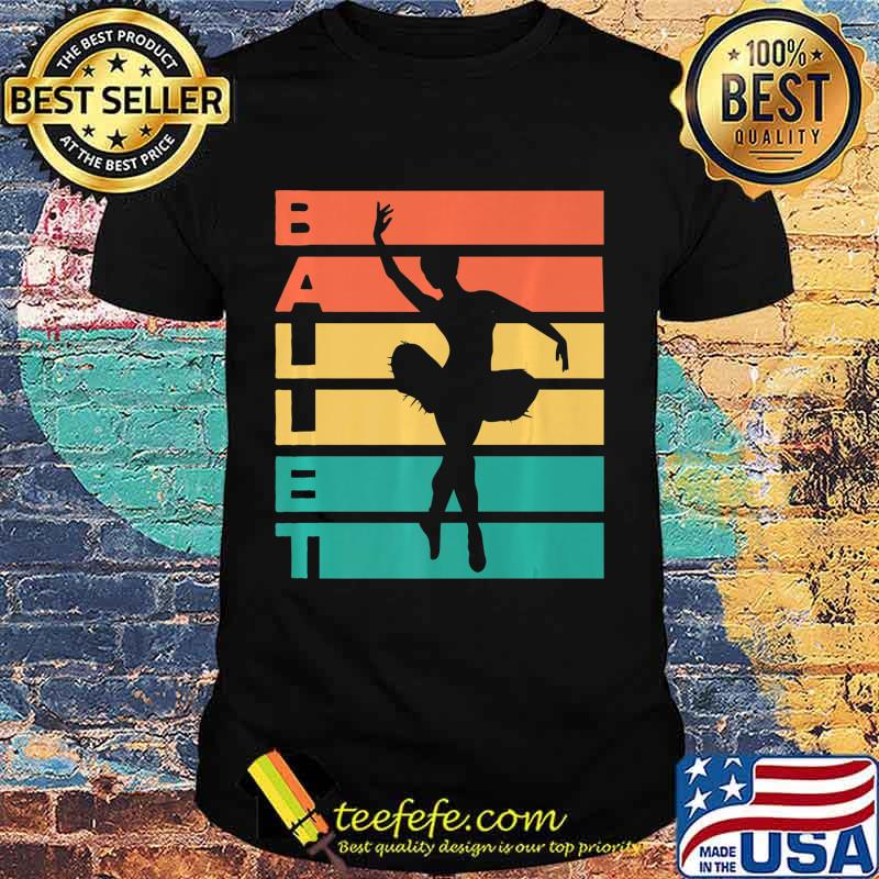 Retro Vintage Ballet Gift For Ballerinas Premium T-Shirt
