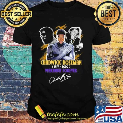 Rip chadwick black panther 1977 2020 wakanda forever signature shirt