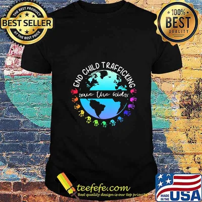 Save the Kids End Child Trafficking T-Shirt