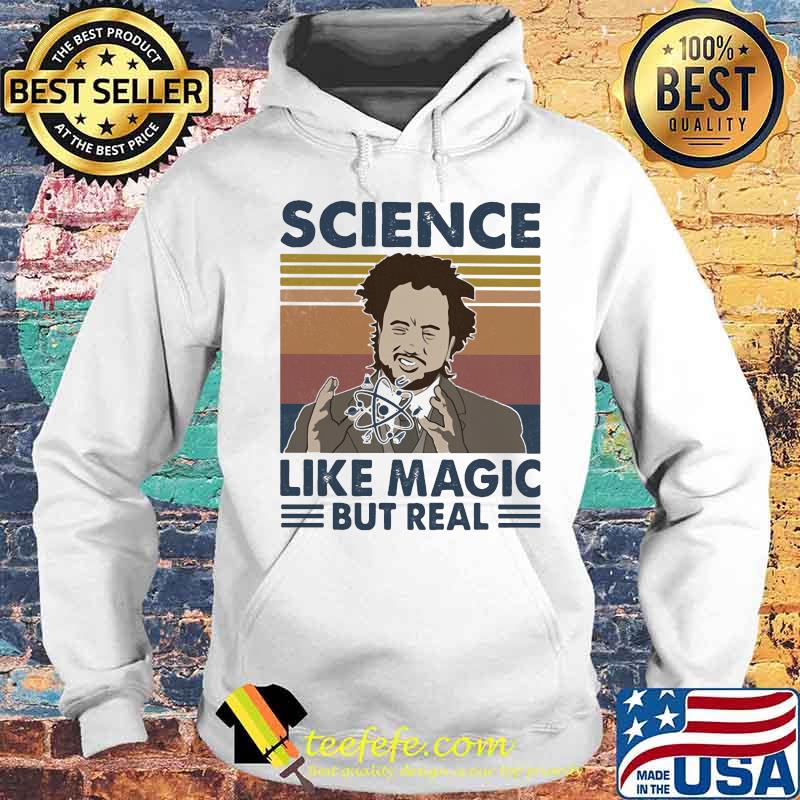 Science like magic but real vintage retro s Hoodie Science like magic but real vintage retro s Hoodie