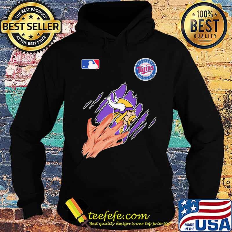 Scratch minnesota vikings logo s Hoodie Scratch minnesota vikings logo s Hoodie