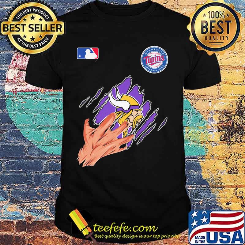 Scratch minnesota vikings logo shirt Scratch minnesota vikings logo shirt
