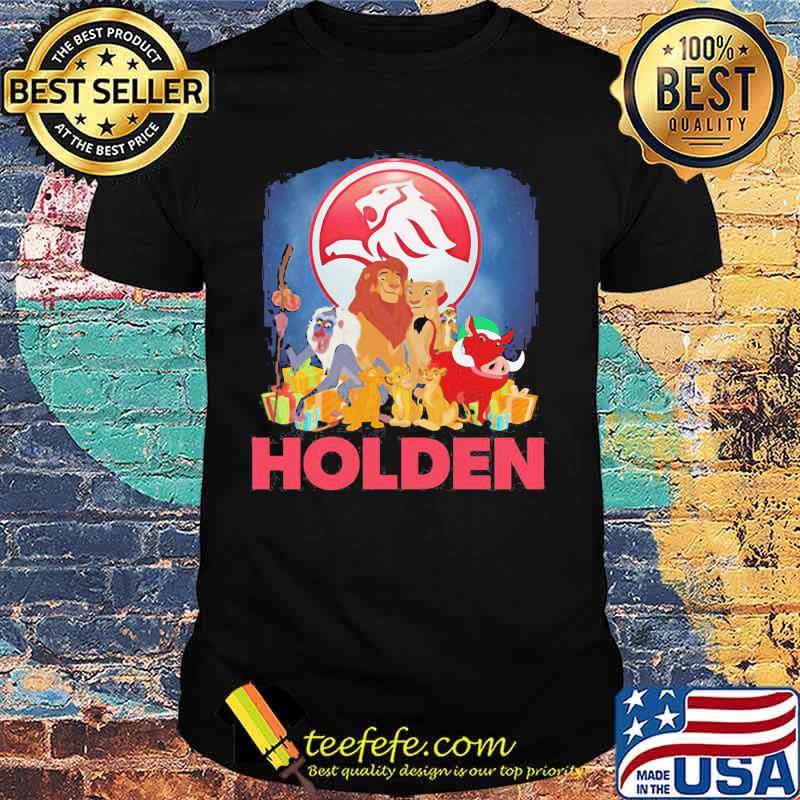 Simba cartoon characters holden logo shirt
