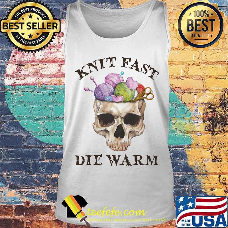 Skull knit fast die warm s Tank top Skull knit fast die warm s Tank top