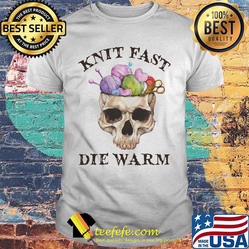 Skull knit fast die warm shirt Skull knit fast die warm shirt
