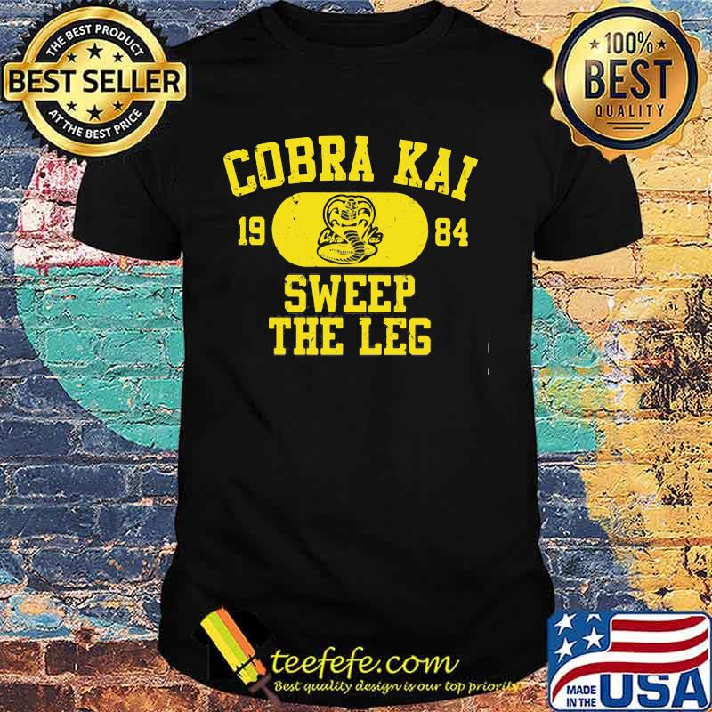 Snake cobra kai 1984 sweep the leg shirt