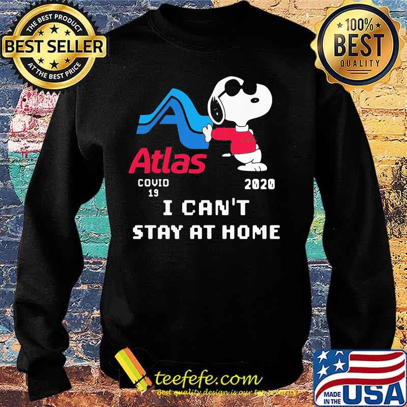 Snoopy atlas covid-19 2020 i can't stay at home s Sweater Snoopy atlas covid-19 2020 i can't stay at home s Sweater