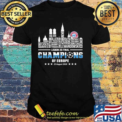 Soccer fc bayern munchen lisbon 20 final of europe shirt