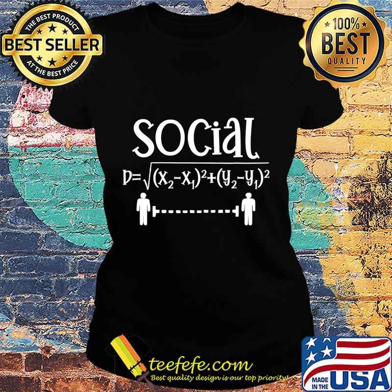 Social Distancing Math Teacher Quarantined Math Teacher T-Shirt Ladies tee Social Distancing Math Teacher Quarantined Math Teacher T-Shirt Ladies tee