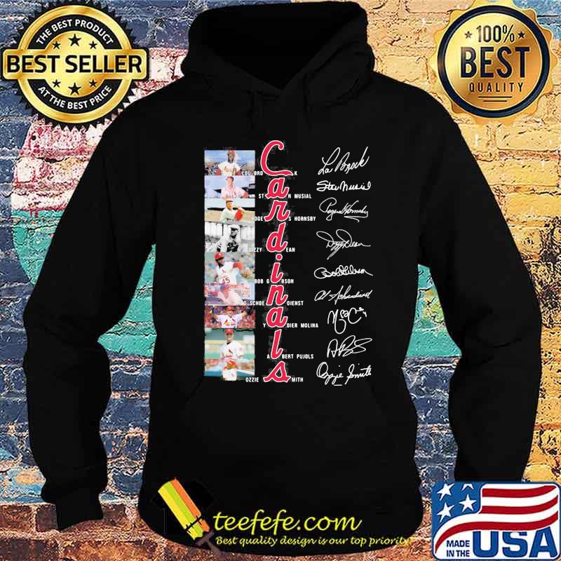 St.louis cardinals team baseball players signatures s Hoodie St.louis cardinals team baseball players signatures s Hoodie