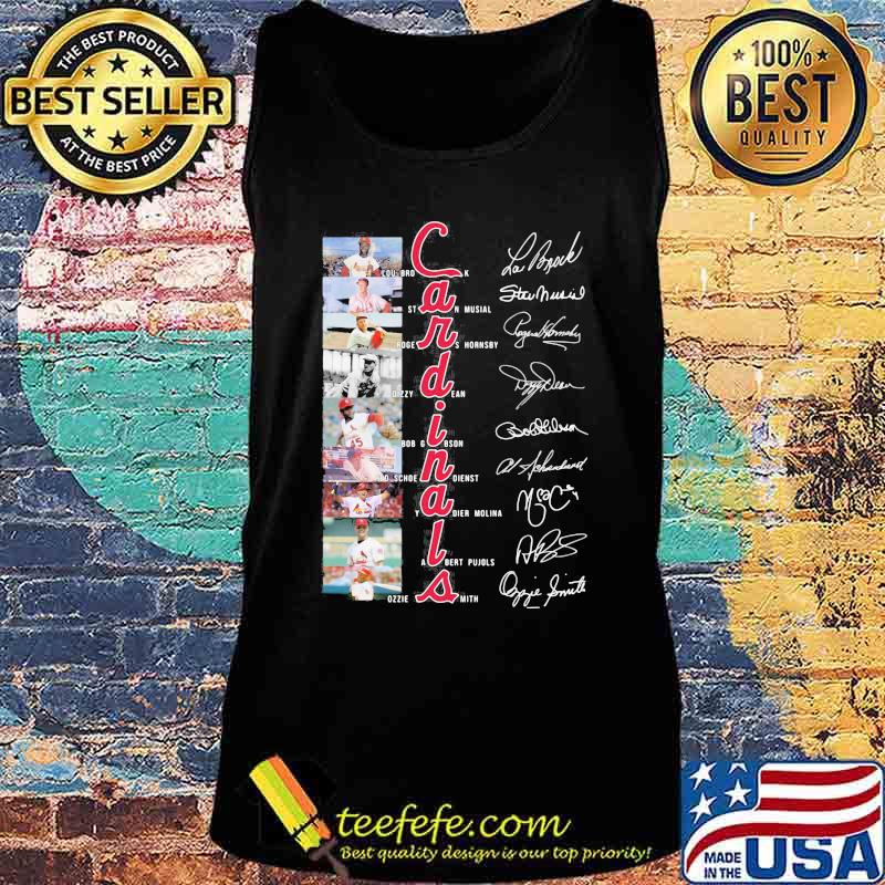 St.louis cardinals team baseball players signatures s Tank top St.louis cardinals team baseball players signatures s Tank top