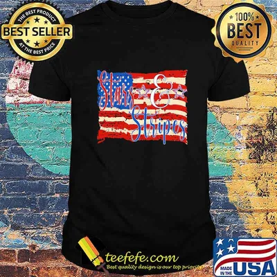 Stars And Stripes American Flag Independence Day Shirt