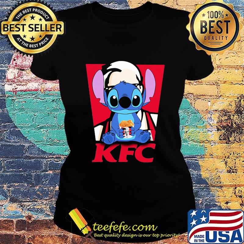 Stitch eating kfc logo s Ladies tee Stitch eating kfc logo s Ladies tee