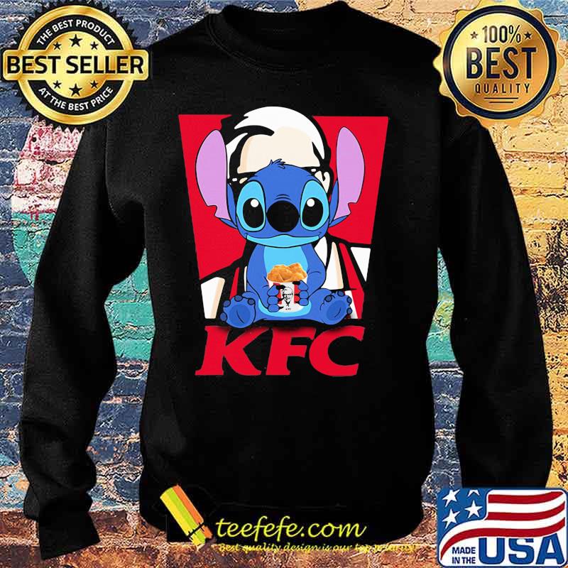 Stitch eating kfc logo s Sweater Stitch eating kfc logo s Sweater