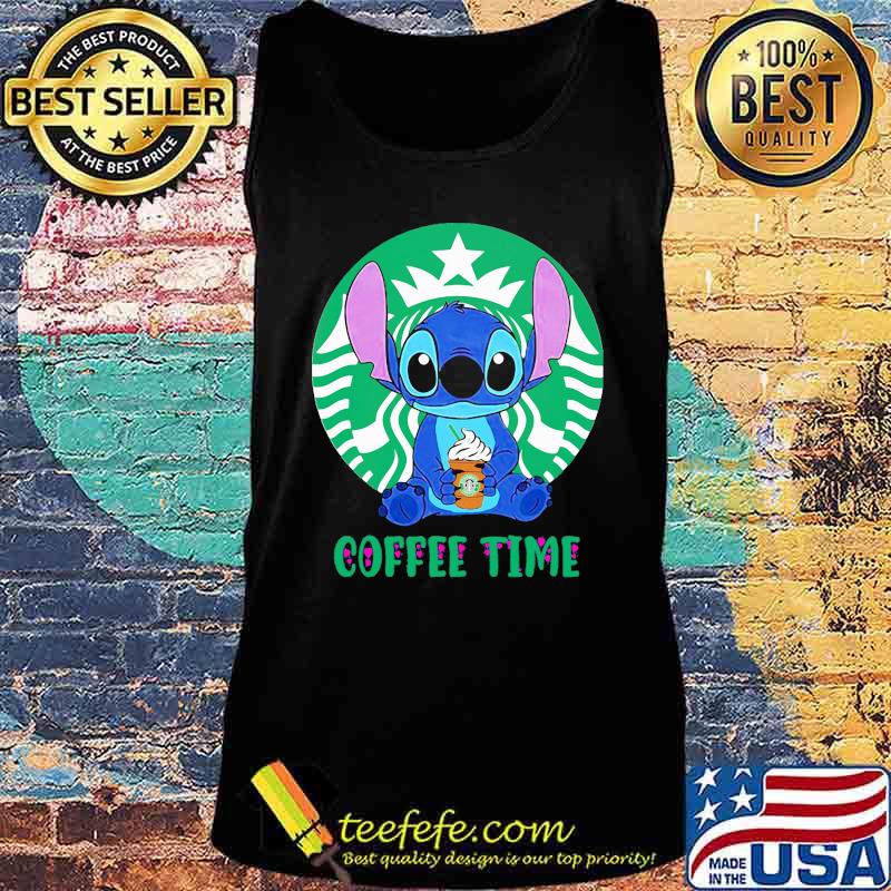 Stitch starbucks coffee time s Tank top Stitch starbucks coffee time s Tank top