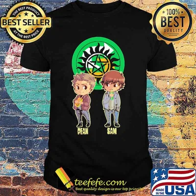 Supernatural dean sam chibi shirt