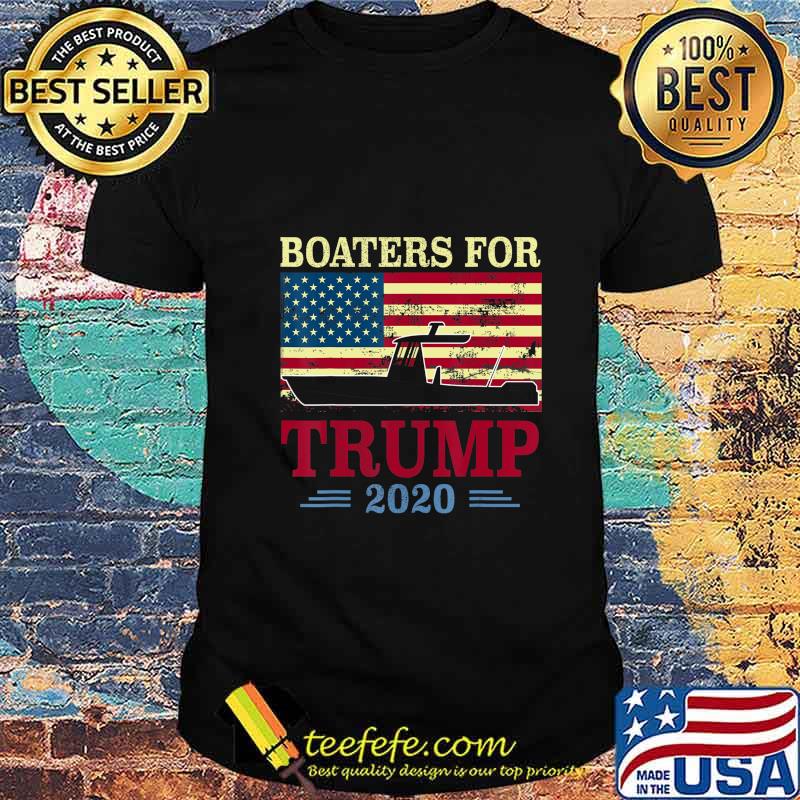 Supporters Boat Parade 2020 Boaters For Trump 2020 Trump T-Shirt